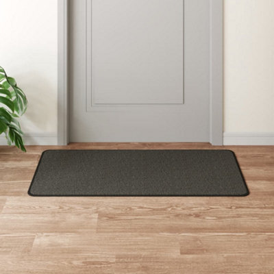 Berkfield Carpet Runner Sisal Look Anthracite 50X100 Cm - image 1