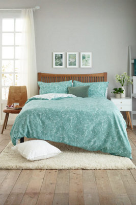 Deyongs Cow Parsley Printed Polycotton Duvet Set Bedding - image 1