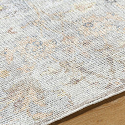 Livabliss Our Pnw Home Olympic-Vintage Grey Beige Yellow Traditional Boho Living Dining Bedroom Rug 200 X 275 Cm Easy Care, Non Shedding - thumbnail 3