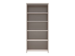 Arte Kaspian Cashmere Pinnacle 90Cm Tall Open Bookcase - 4-Level Display Shelving - thumbnail 2