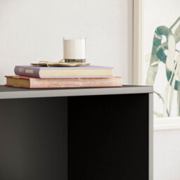 Lassic Vida Designs Cambridge Black 4 Tier Large Bookcase Freestanding Shelving Unit (H)1400mm (W)600mm (D)235mm - thumbnail 3
