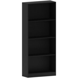Lassic Vida Designs Cambridge Black 4 Tier Large Bookcase Freestanding Shelving Unit (H)1400mm (W)600mm (D)235mm - thumbnail 7