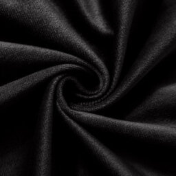 Moonlight Bedding Velvet Ring Top Curtains-Fully Lined Blackout Single Panel,thermal Sliding Glass Door Curtain (Black,66X84Inch) - thumbnail 7