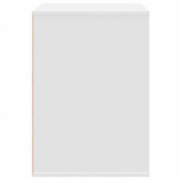 Berkfield Corner Chest Of Drawers White 80X41X58 Cm Engineered Wood - thumbnail 6