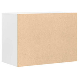 Berkfield Corner Chest Of Drawers White 80X41X58 Cm Engineered Wood - thumbnail 7