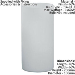 Elegant 2 Pack White Opal Glass Table Lamps With E14 Switch - thumbnail 2