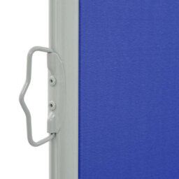 Berkfield Patio Retractable Side Awning 120X300 Cm Blue - thumbnail 3