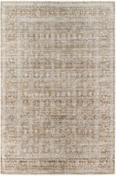 Livabliss Becki Owens Margaret-Washable Brown Grey Vintage Fringe In- & Outdoor Rug 160 X 240 Cm Easy Care, Non Shedding - thumbnail 1