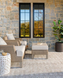 Livabliss Becki Owens Margaret-Washable Brown Grey Vintage Fringe In- & Outdoor Rug 160 X 240 Cm Easy Care, Non Shedding - thumbnail 2
