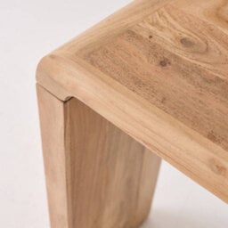 Sweeek - Exotic Acacia Wood Console Natural 120X30X75 Cm - Dana - thumbnail 5