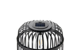 Pauleen 48344 Ray Solar Lantern Ip44 2700K 7Lm Black Solar Luminaire - thumbnail 3