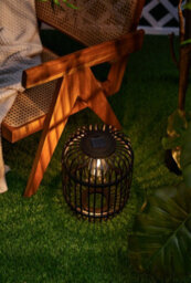 Pauleen 48344 Ray Solar Lantern Ip44 2700K 7Lm Black Solar Luminaire - thumbnail 4
