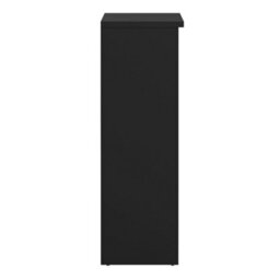 Furniture To Go Naia Shoe Cabinet With 2 Flip Down Doors 1 Door And 1 Drawer In Black Matt (W) 108.9 X  (H) 92.9 X (D) 31.5Cm - thumbnail 5