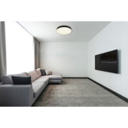 Luminosa Lighting Luminosa Matthew 40Cm Round Flush Ceiling Light Matt Black Led 3000-6500K - thumbnail 7