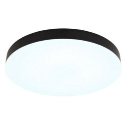 Luminosa Lighting Luminosa Matthew 40Cm Round Flush Ceiling Light Matt Black Led 3000-6500K - thumbnail 5