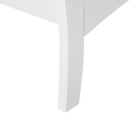 Beliani White 6-Drawer Chest Of Drawers 75 X 130 Cm Modern French Style - thumbnail 9