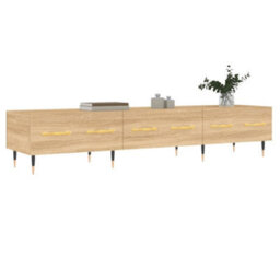 Berkfield Tv Cabinet Sonoma Oak 150X36X30 Cm Engineered Wood - thumbnail 3