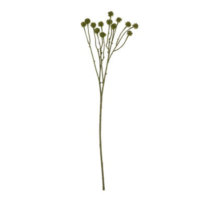 Wyld Haus Set Of 3 Green Craspedia Artificial Flower Stems - image 1
