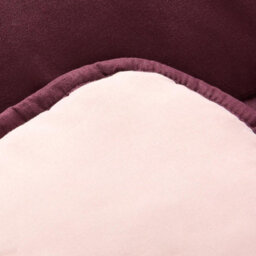 Ohs Reversible 10.5 Tog Coverless Washable Duvet With Pillowcases - Plum/blush - thumbnail 4