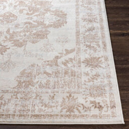 Livabliss Roma-Vintage Brown Grey Ivory Traditional Boho Living Dining Bedroom Rug 200 X 275 Cm Easy Care, Non Shedding - thumbnail 5