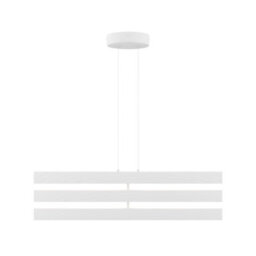 Luminosa Lighting Luminosa Maytoni Origami Modern 3 Light Integrated Led Pendant Ceiling Light White 4000K - thumbnail 2