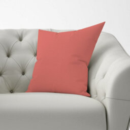 Warren Reed Designer Coral Pink Cushions 60Cm X 60Cm - thumbnail 2