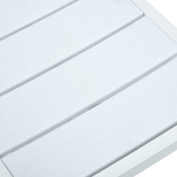 Berkfield Garden Chairs 4 Pcs White Hdpe Wood Look - thumbnail 6