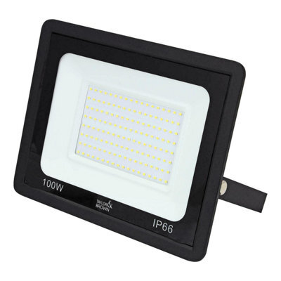 100W Led Security Light - Ip66 Floodlight - Energy-Efficient And Wide Application - Cool White Waterproof Light - image 1