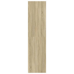 Berkfield Wardrobe Sonoma Oak 80X50X200 Cm Engineered Wood - thumbnail 5