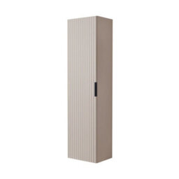 Heze Furniture Flow Wall-Mounted 2 Bathroom Vanity Cabinets Set With Basin 80Cm - Cashmere - thumbnail 5