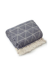 Emma Barclay Zahra Blanket/throw For Sofa Chair Bed Navy 130X150Cm - thumbnail 6