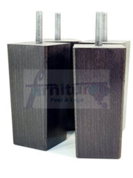 L&F 4X Replacement Furniture Legs Solid Wood 110mm High Sofas Chairs Settee Cabinets Legs M10 Tsp2055 - thumbnail 5