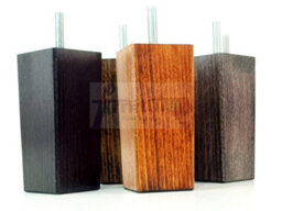 L&F 4X Replacement Furniture Legs Solid Wood 110mm High Sofas Chairs Settee Cabinets Legs M10 Tsp2055 - thumbnail 8