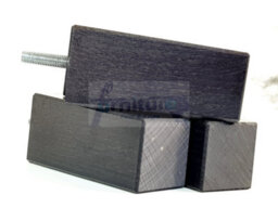 L&F 4X Replacement Furniture Legs Solid Wood 110mm High Sofas Chairs Settee Cabinets Legs M10 Tsp2055 - thumbnail 4