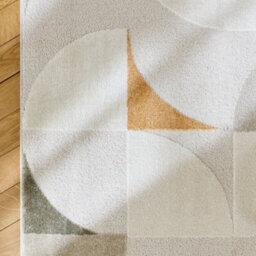 Sweeek - Interior Rug, Retro Pattern, Cream Pile 200 X 290Cm - thumbnail 4