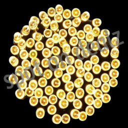 Spot On Dealz 800 Led Warm White Christmas Lights 8 Lighting Modes Indoor Outdoor String Lights For Garden Home Festive Chaser Decoration - thumbnail 2