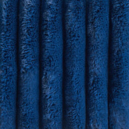 OHS Jumbo Faux Fur Fleece Throw Ribbed Fluffy Blanket - 120 X 150Cm - thumbnail 6
