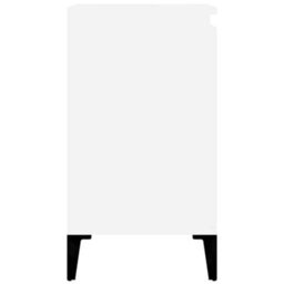 Berkfield Sink Cabinet White 58X33X60 Cm Engineered Wood - thumbnail 8
