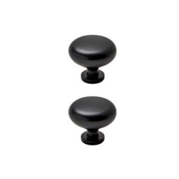 Homestylestore 650 X 750mm Light Grey Wall Mounted Mirrored Door Bathroom Cabinet And Black Round Handles - thumbnail 2