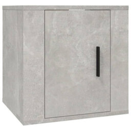 Berkfield 3 Piece Tv Cabinet Set Concrete Grey Engineered Wood - thumbnail 6