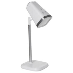 Beliani 2 In 1 Desk And Wall Lamp White, Detachable Head, Stepless Touch Dimmer, 3 Cct Modes - thumbnail 2