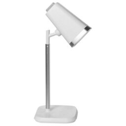 Beliani 2 In 1 Desk And Wall Lamp White, Detachable Head, Stepless Touch Dimmer, 3 Cct Modes - thumbnail 4