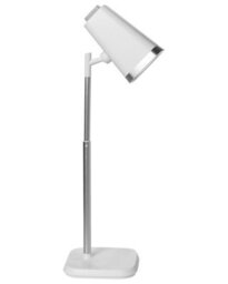 Beliani 2 In 1 Desk And Wall Lamp White, Detachable Head, Stepless Touch Dimmer, 3 Cct Modes - thumbnail 3