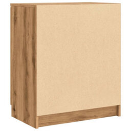 Berkfield Shoe Cabinet Artisian Oak 59X35X70 Cm Engineered Wood - thumbnail 7