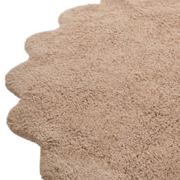 Beliani Kids Rug Anegundi  Light Brown 120 Cm Cotton With Cushion - thumbnail 6
