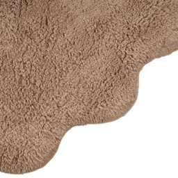 Beliani Kids Rug Anegundi  Light Brown 120 Cm Cotton With Cushion - thumbnail 7