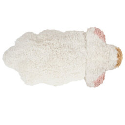 Beliani Kids Rug Anegundi  Light Brown 120 Cm Cotton With Cushion - thumbnail 5