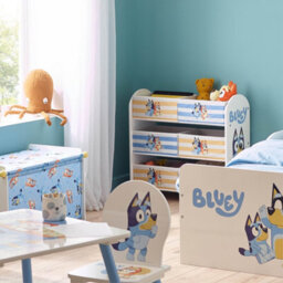 Bluey Toy Storage Unit, 6-Box Organizer For Bedroom, Easy Assembly And Clean Up - thumbnail 5
