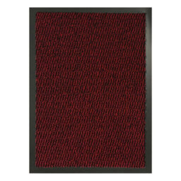 Kav Door Mat Dirt Trapper - Durable Indoor And Outdoor Non-Slip Rug - Super Absorbent- Home, Office(Red / Black, 60Cm X 180Cm) - thumbnail 1