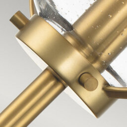 Luminosa Lighting Luminosa Hinkley Hollis Bathroom Wall Lamp Heritage Brass, Ip44 - thumbnail 4